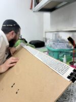 ⁦בדיקת מזוזה בבית חב״ד⁩ – תמונה ⁦2⁩