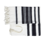 טלית גדול צמר חבד מידה 70 בטנה משי - פתיל דק