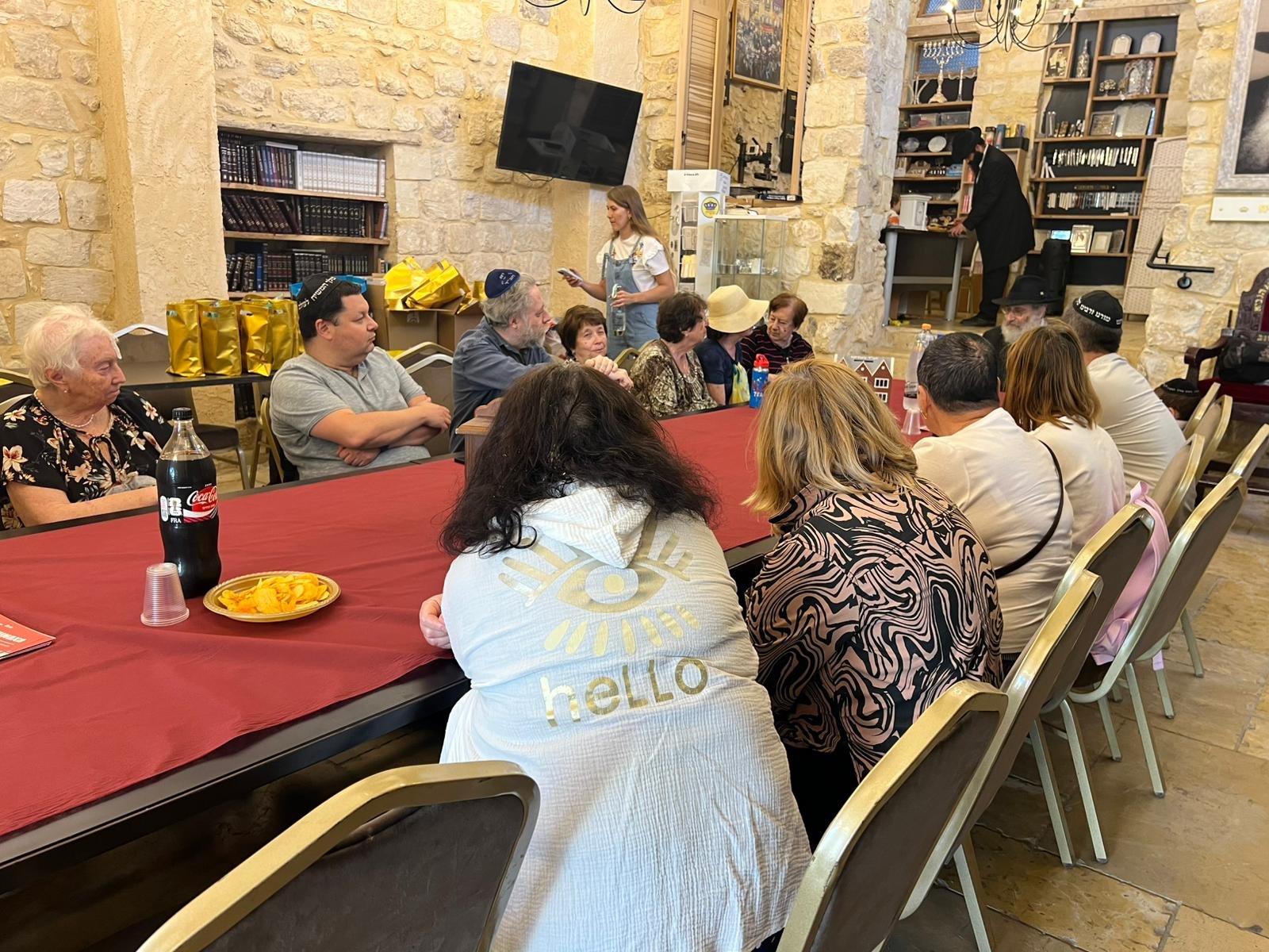 מראה מפעילות בית חב״ד העיר העתיקה 15